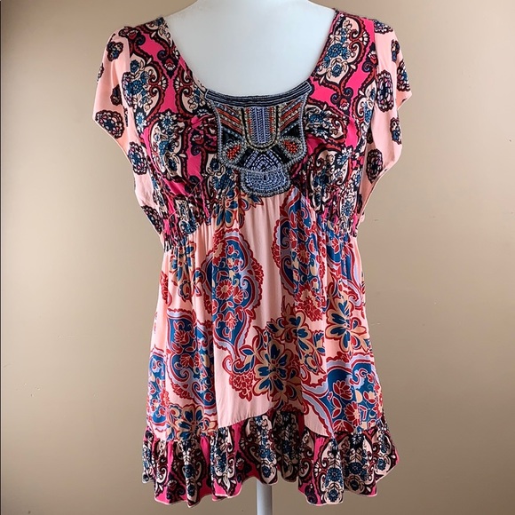 ONE WORLD Tops - 3/$25 ONE WORLD multicolored Top